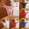 Women Open Crotch G-string Sexy Briefs Ladies Sex Panties Female See-Through Thongs Underwear Hollow Out Underpants