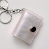 8 Pages Mini Photo Album Keychain Instant Picture Album Pendant Photo Storage Interstitial Pocket Keyring Lover Memory