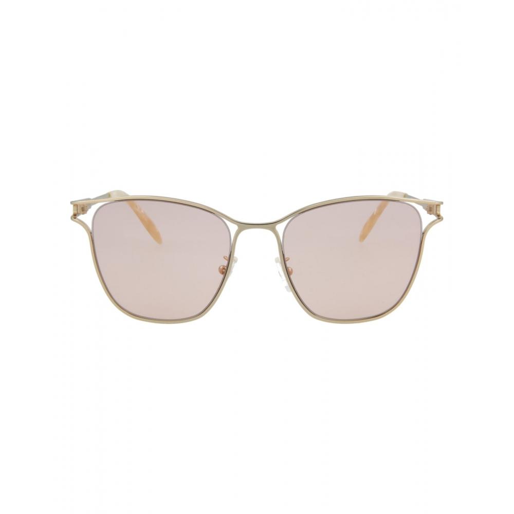 

Alexander McQueen Square-Frame Metal Sunglasses