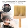 Neck Face Duster Brush Salon Hair Cleaning Wooden Sweep Brush Hair Cut Hairdressing Tool