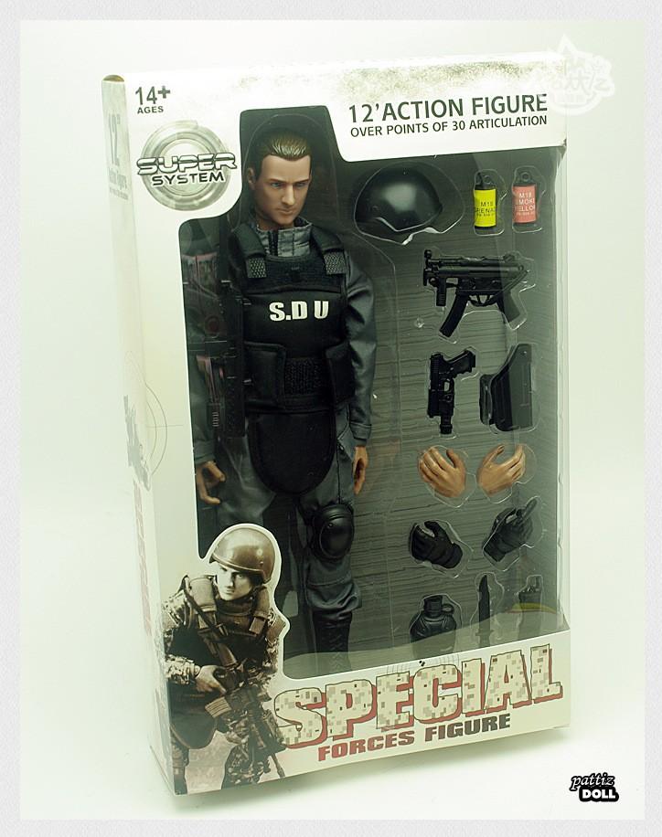 

hot ! NEW 1pcs 12 1/6 SWAT Black Uniform Military Army Combat Game Toys Soldier Set with Retail Box Action Figure Model toys серый