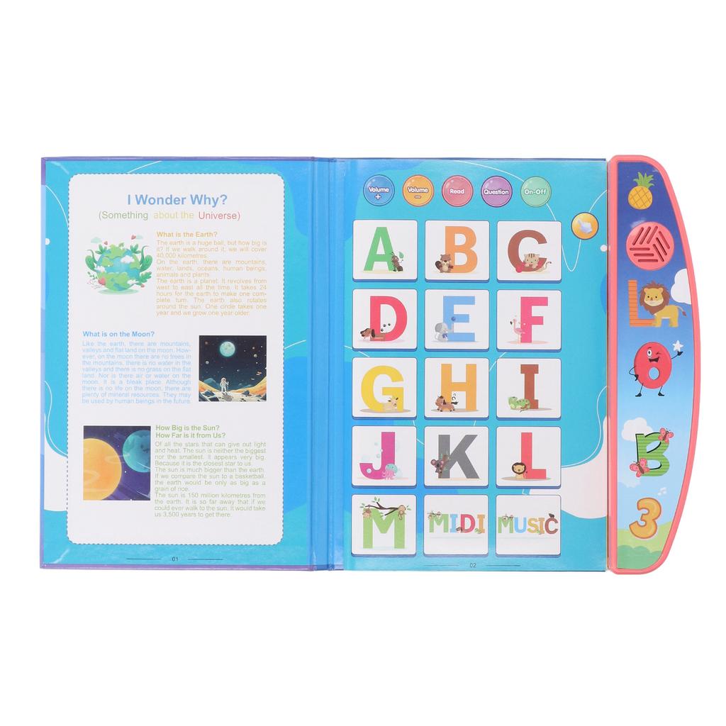 Children Electronic Book English Educational Sound Book Smart Toy Electronic Book for Kids Students