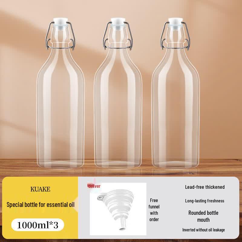 Food-Grade Glass Sesame Oil Bottle