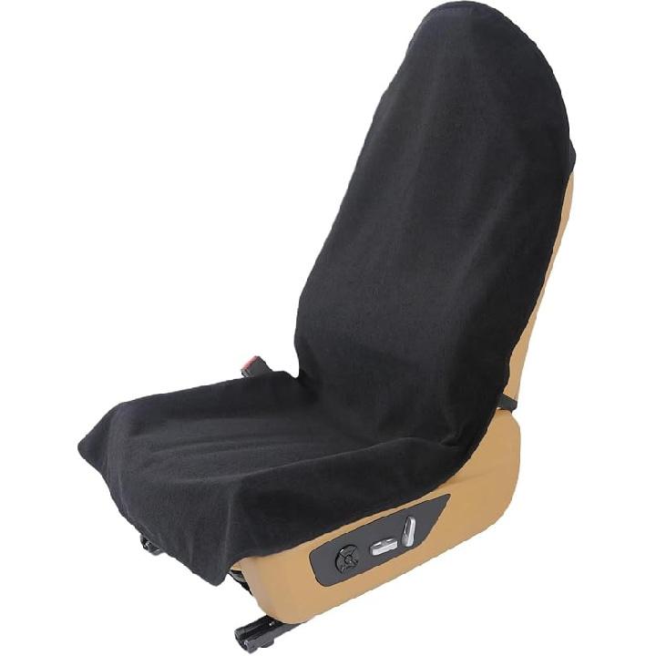 Waterproof Towel Car Seat Cover, Sweatproof Non-Slip Seat Protector, Universal Fit For Front Bucket Or Rear Bench Seat Of Cars, SUVs, Vans, Trucks,