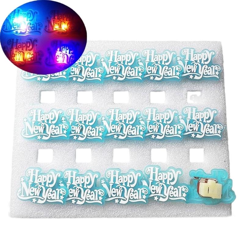 Happy New Year Brooch Retro Badge Fashion Jewelry Trendy Fashion Accent for Suit