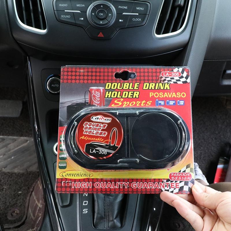 Multi Functional Car Beverage Rack with Integrated Phone Holder - Tea Cup Holder, Perfect for Soda Cans and Smartphones