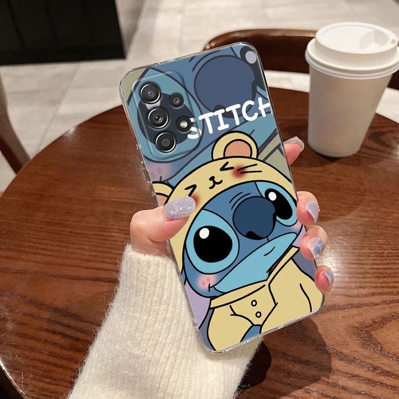Disney Cartoon Clear Case For Samsung Galaxy A57 A37 A56 A36 Cases A55 A54 A35 A26 A07 A17 A16 A06 A34 A15 Soft Shockproof Cover