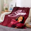 Selena Quintanilla Sakura Beauty Blankets Fleece Textile Decor Multifunction Soft Throw Blankets for Sofa Outdoor Quilt