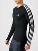 Adidas Long Sleeve Techfit 3 Stripes Training DB108 Black 3XL T-Shirt Men's (HD3532)