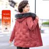 Pasite Women's Winter Down Jacket with Detachable Fox Fur Collar