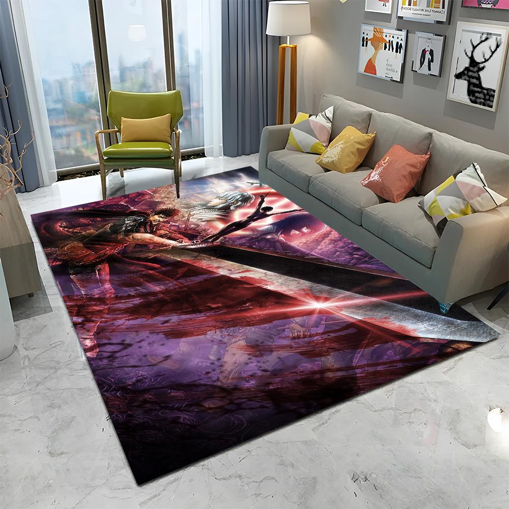 3D Calssic Berserk Anime Cartoon Carpet Rug for Home Living Room Bedroom Sofa Doormat Decor,kid play Area Rug Non-slip Floor Mat