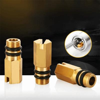 3pcs Brass Faucet Plug  Flexible Pipe End Cap Connector Taps Spare Tools  Bathroom Wash Pan