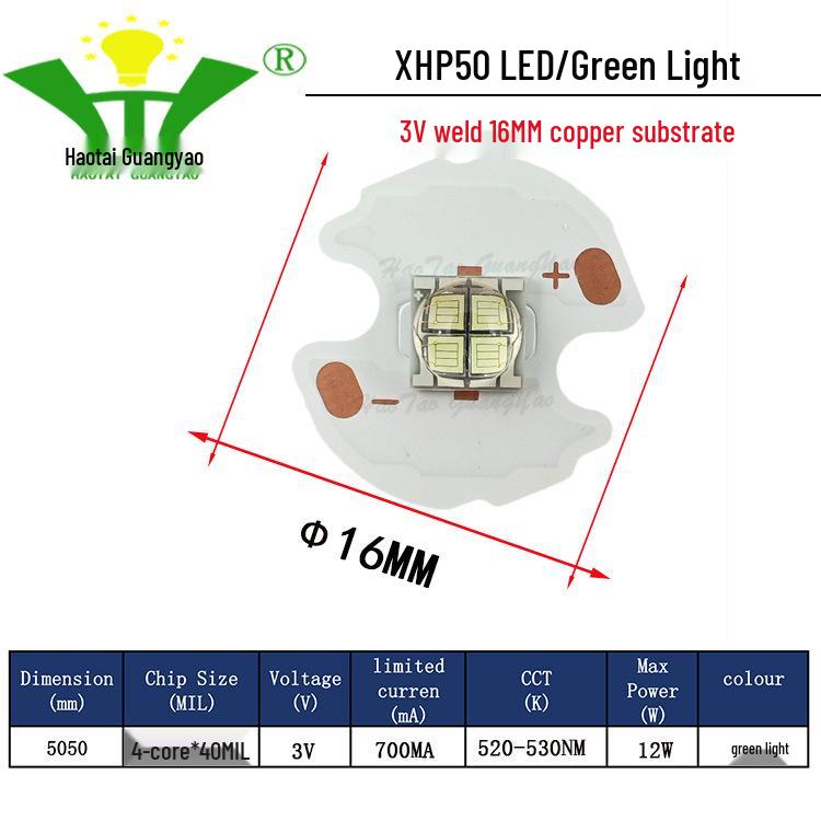 Imitation CREE XHP50 2nd Gen 5050 LED Chip 20W High Power LED Surface Mount Light Source