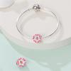 Springtime Flamingo Cactus Sunflower Animal Charms Beads Fitdiy Copper Original Bracelets Women Fine Jewelry Gift