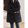 Winter Women Hooded Jackets Thicken Warm Padded Coats Casual Long Parkas Clothes Loose Outerwear