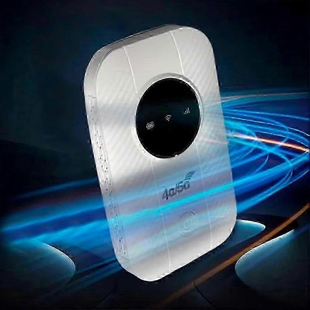 Router Hotspot WiFi Móvil 4G LTE de Alta Velocidad, Módem Inalámbrico Portátil con Ranura para Tarjeta SIM para Compartir Internet de Forma Segura en Cualquier Lugar