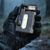 USB Rechargeable COB LED Key Ring Work Light, Waterproof Portable Hanging Mini Flashlight for Outdoor Camping Hiking