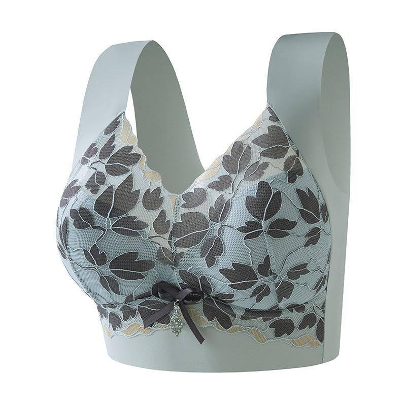 Lace Anti Sagging Plus Size Wireless Bra