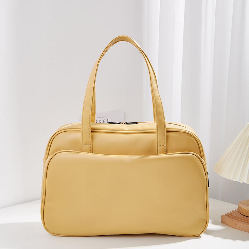 Große Kapazität große Tasche Damen neue trendige vielseitige Schulterhandtasche Retro Tragetasche