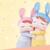 Adorable Metoo Angela Plush Doll With Cartoon Rabbit Ears For Girls' Home Decor