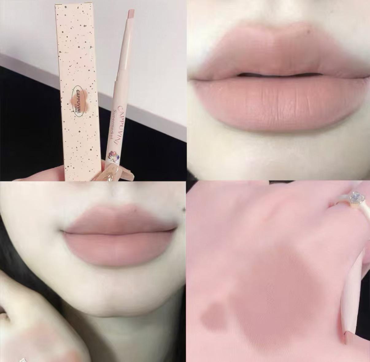 

Cappuvini Mist Matte Lip Liner: Long-lasting, Smudge-resistant Lipstick Pencil for Perfectly Outlined Lips 0.4g