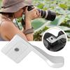 Aluminum Alloy Finger Thumb Grip Hot Shoe Mount Holder Bracket for Fuji  0  0S X E1(black)