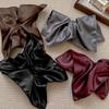 High-end Leather Square Scrunchies Vintage Gentle Hair Ties Hair Rope  Women Girls Accessories