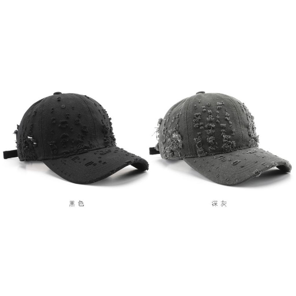 Women's Washed and Distressed Solid-color Baseball Cap, Suitable for Outdoor Activities, Providing Sun Protection and Shade