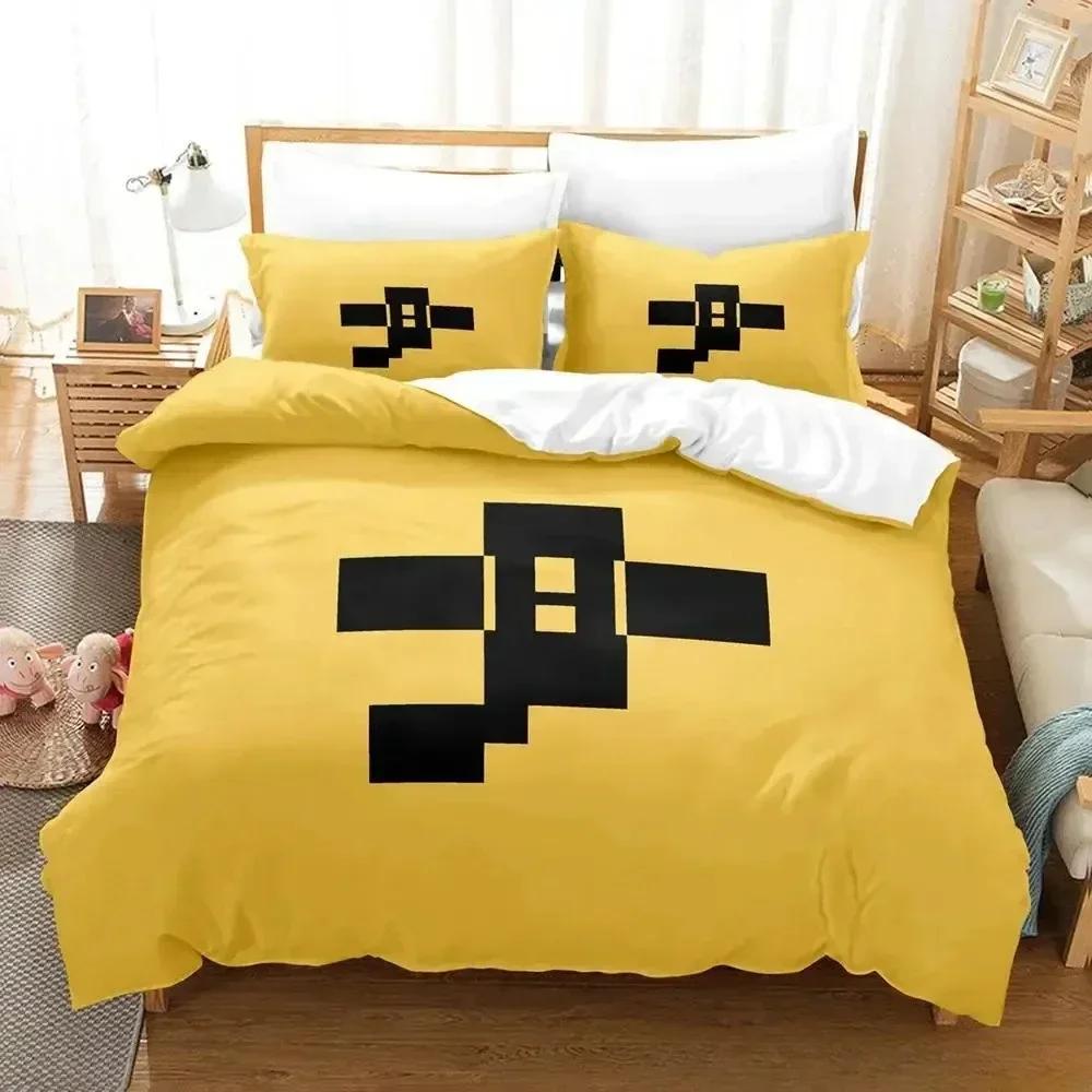 Neues Danganronpa V3 Bettwäsche-Set Bedrucktes Bettset mit Kissenbezug Bettdeckenbezug Weiche Queen-King-Size-Bettwäsche Zuhause