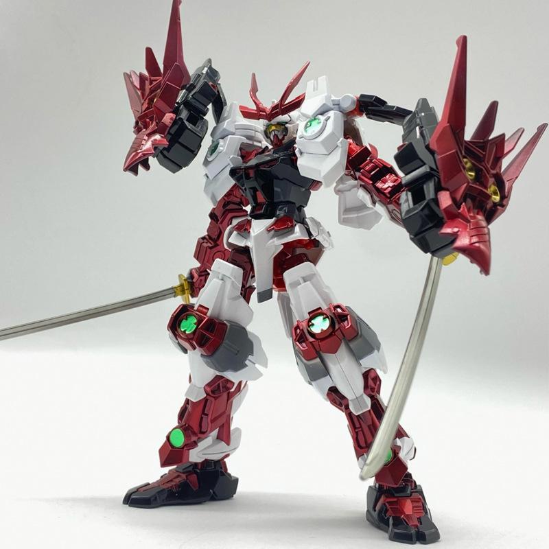 Sengoku Astray Red Frame Actiefiguur Hg 1/144 Montage Model Gewrichtsmobiliteit Verzamelbare Speelgoed Ornament Poppetje Kind Verjaardagscadeau