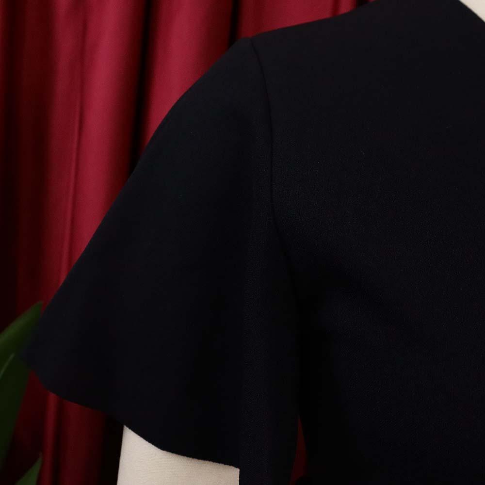 Women's Fashion Summer Spring Solid Color Print Short Sleeve V-Neck High Waist Casual Dresses