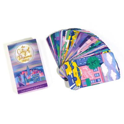 The City of Dreams Oracle Deck Divination Fate Tool 35 Card Oracle Deck Board Games
