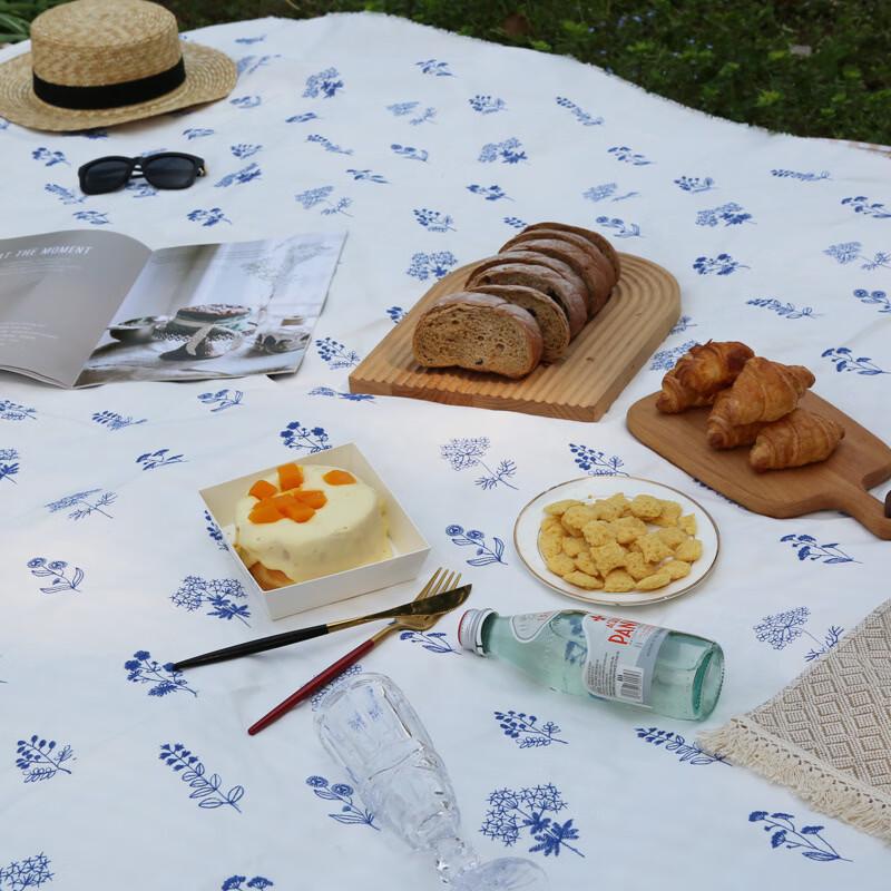 OEING Embroidered Picnic Camping Mat