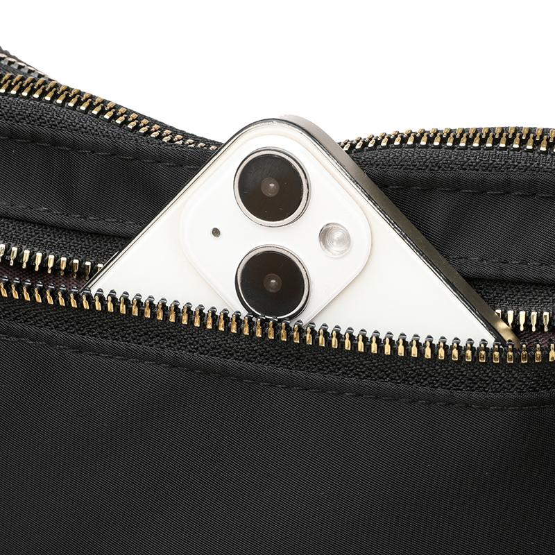 Multi-layer Nylon Large-capacity Women Bag Fashion Embroidery  Lady One-shoulder Crossbody Bag