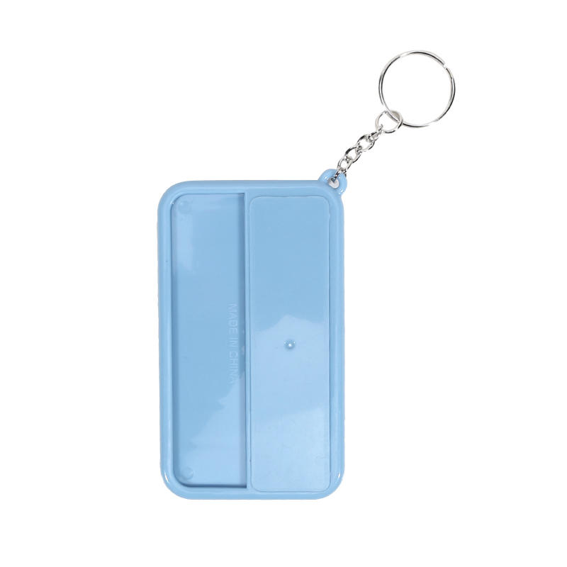 ABS Keychain Notebook Compact Portable Time Management Chart Quick Note Reminder Accessory For Daily Travel High Quality Material Fast Delivery