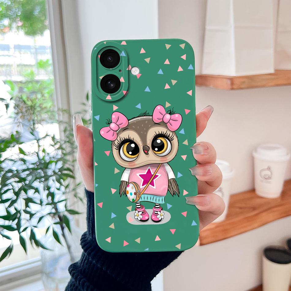 For iPhone 17 Pro Max Case Butterfly Phone Cases For iPhone Air Soft Liquid Silicone Full Protection Back Cover For iPhone17
