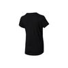 Puma Letter Print Crew Neck Short Sleeve T-Shirt Women Tops Black 847195-01