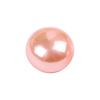 12mm Round Half-Face Steamed Bun Beads for DIY Crocs, Earrings, Hair Clips, and Jewelry Accessories.