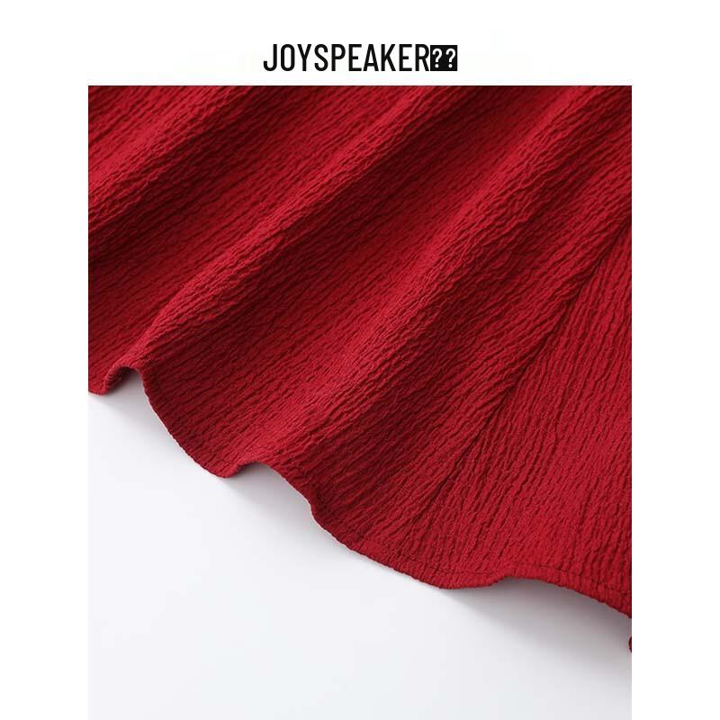 JOY SPEAKER 2025 Summer Elegant Square Neck Sleeveless A-line Midi Dress