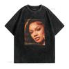 Glorilla Glorious T Shirt Fan Made vintage Washed fashion Breathable Slightly Soft Stretched Comfortable Versatile streetwear