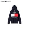 Tommy Hilfiger Men's Color Block Embroidered Drawstring Hoodie