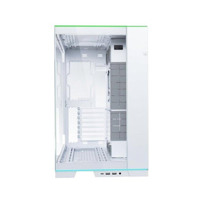 Boîtier PC - Lian Li - O11D EVO RGB - Verre trempé - Rétroéclairage RGB - Blanc