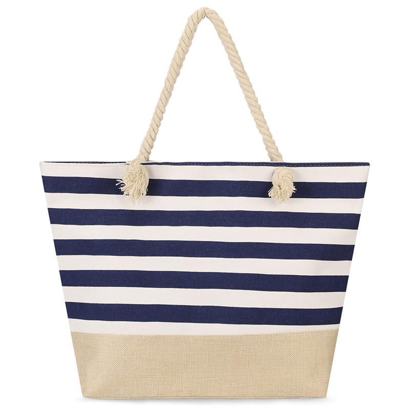 1Pcs Beach Bag For Women Large Canvas Beach Tote Bag Beach Bags Waterproof Sandproof Swim Pool Bag Travel Essentials