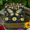 Book of Shadows – Leather Spell Journal with Moth Butterfly – Witchcraft Grimoire – Gift for Her & Daughter