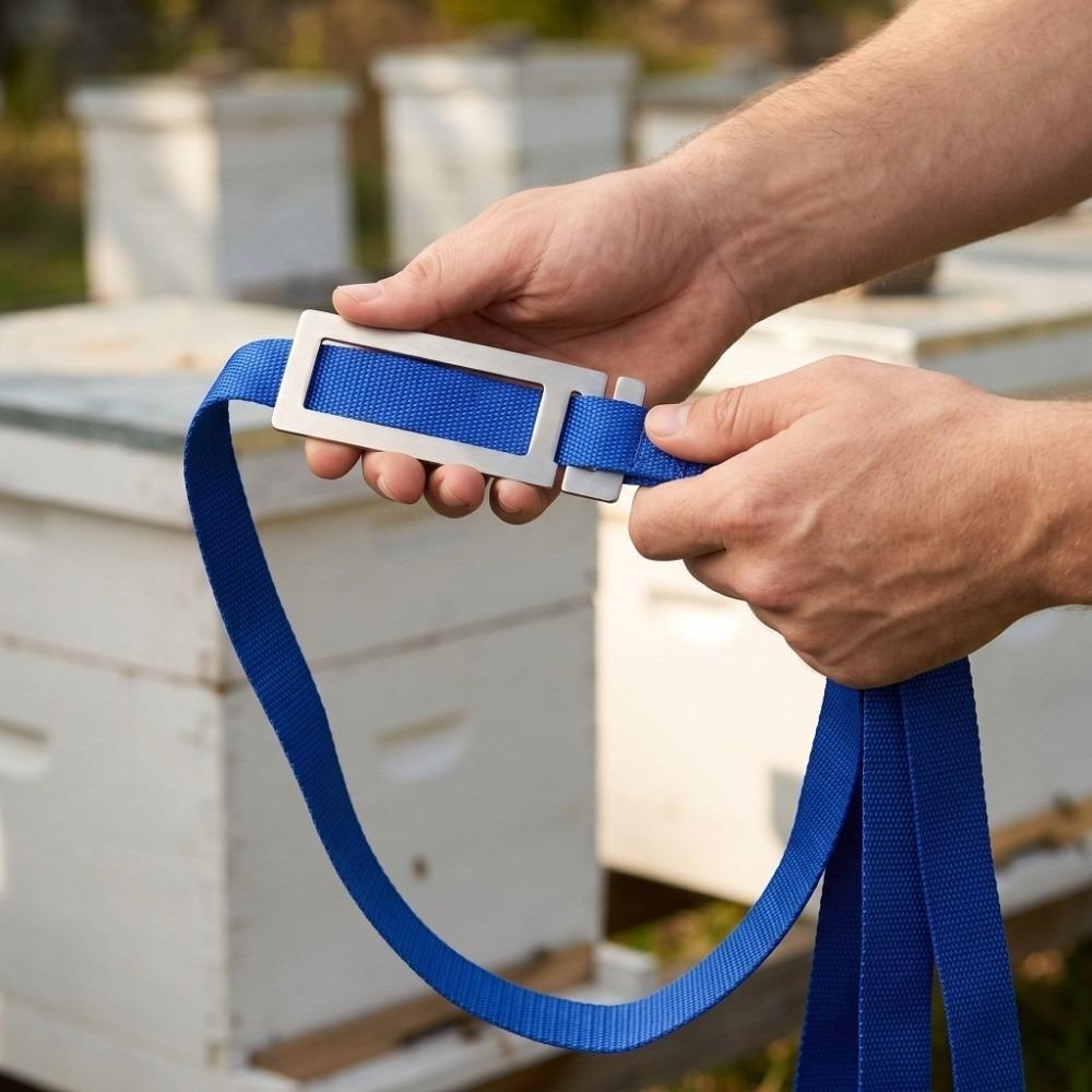 2Pcs Adjustable Beehive Strap Durable Beehive Tie Colorful Bee Box Binding Strip  Beekeeping