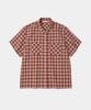 UNIFORM BRIDGE Vintage Check S/S Shirt Red Check