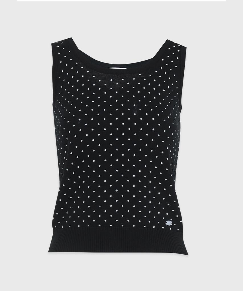 MICANE Never Dot Sleeveless Knit