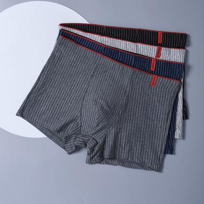 Men Panties Striped U Convex Mid Rise Stretch Close Tit Sexy Moisture Absorption Underpants Underwear Shorts Men Clothes