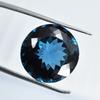 Natural Teal Sapphire Loose Gemstone Round Cut 23.8 Ct Jewelry Making September Birthday Birthstone