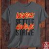 Motivational Cotton T Shirt Never Settle Always Strive Inspirational Casual Wear For Friends Affirmation Vintage